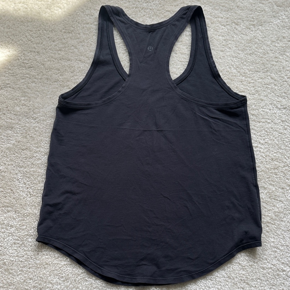 Lululemon Black Racerback Tank Top - Picture 3 of 3